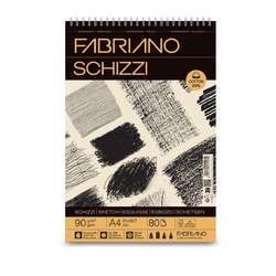 FABRIANO® SCHIZZI Spiral-Skizzenblock