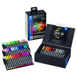 STAEDTLER® pigment arts pen brush 371, 60er-Set