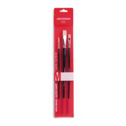Talens AMSTERDAM Pinsel-Sets Serie 600, flach