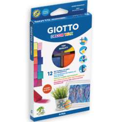 GIOTTO Decor Wachsmalblöcke 12er-Set