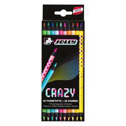 Set de 10 crayons de couleur double JOLLY Next Generation Crazy