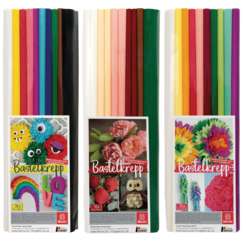 Werola Feinkrepppapier, 10er-Sortimente