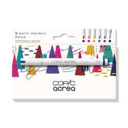 COPIC® acrea Marker, 6er-Sets