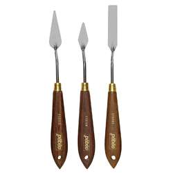 Lot de 3 couteaux à peindre Pébéo