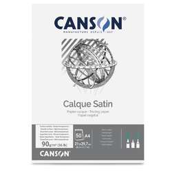 CANSON® Calque Satin Transparentpapierblock, DIN A4