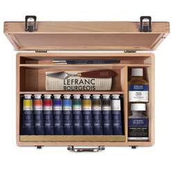 Coffret Deluxe huile fine Lefranc Bourgeois