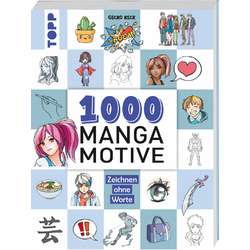 1000 Manga Motive zeichnen