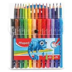 Set de crayons et feutres Ocean Life Maped