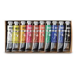 Set de 10 tubes de Tempera fine Maimeri