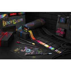 FABER-CASTELL Black Edition Buntstifte, 72er-Stifterolle
