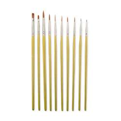 Royal & Langnickel® Brown Taklon Pinselset D, 10-teilig