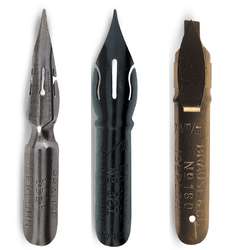 Assortiment de 3 plumes Brause