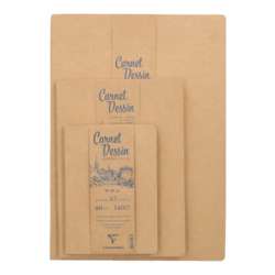 Clairefontaine Skizzenbuch mit Kraftpapiereinband