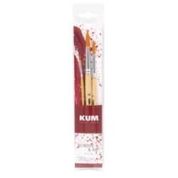 KUM® School & Art Pinsel Rundpinsel-Set