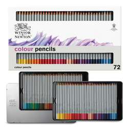 WINSOR & NEWTON™ Farbstift-Set, 72 Stifte
