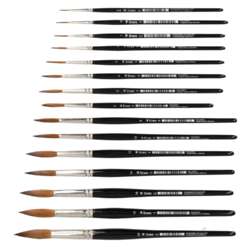 lineo Kolinsky Aquarell-Schlepperpinsel, rund, Serie 197