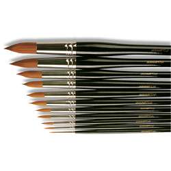 JAX®-Hair Cryl, rund Acrylmalpinsel