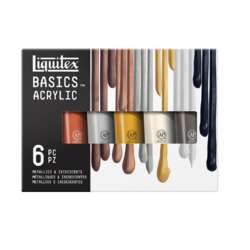 Liquitex® BASICS™ Acrylfarben – 6er-Sets