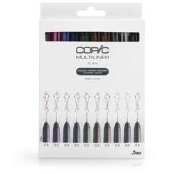 Set de 10 feutres multiliner Copic