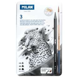 Coffret métal de mines de plomb aquarellables Milan