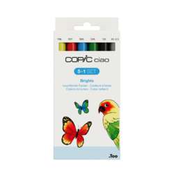 COPIC® ciao 5+1 Set Leuchtende Farben