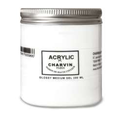 CHARVIN Malmedium, glänzend