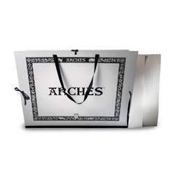 ARCHES® Portfolio Mappe mit 10 Blatt Aquarellkarton 50 x 76 cm 300 g/qm Feinkorn