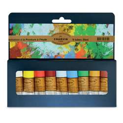 CHARVIN Extrafeine Ölfarben Thematic Sets, 9 × 20 ml