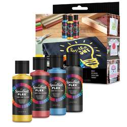 Speedball® FLEX Fabric Screen Printing Ink Set