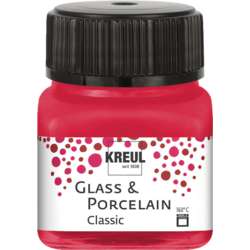 Peinture Verre & Porcelaine nuances classiques Kreul