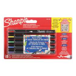 Sharpie® CREATIVE MARKERS Pinselspitze, 5er-Set