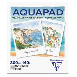 Bloc voyage aquarelle Aquapad Clairefontaine