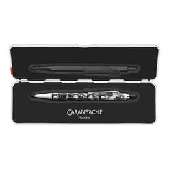 Stylo-bille 849 Totally Swiss noir et blanc Caran D'Ache