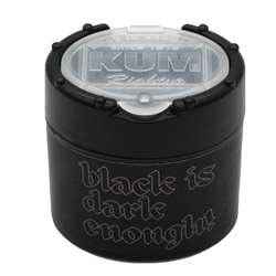 KUM® Big Snap „Black is Dark Enough“ Doppelspitzer mit Behälter