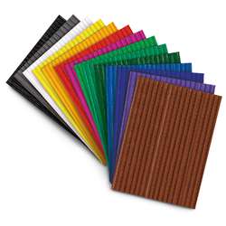 Cartons ondulés de couleur