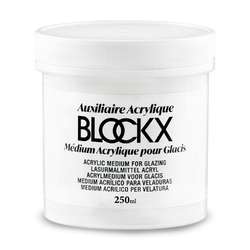 Médium acrylique pour glacis Blockx