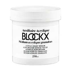 Médium acrylique granuleux Blockx