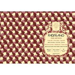 Papier aquarelle Per Artisti grain torchon Fabriano