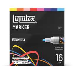 Liquitex® MARKER, 16er Set Ausdruck