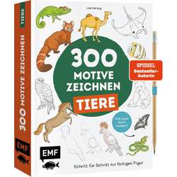 300 Motive zeichnen – Tiere