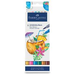 FABER-CASTELL Goldfaber Aqua Dual Marker  ''Tropical Escapes Collection''