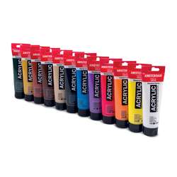 Royal Talens Amsterdam Standard Acrylfarben Set | 12 x 120 ml