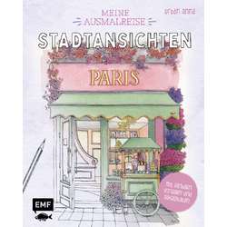 Meine Ausmalreise – Stadtansichten Paris