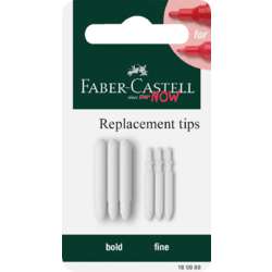 FABER-CASTELL Multimark Acrylic Marker Ersatzspitzen, zwei-Spitzen Marker