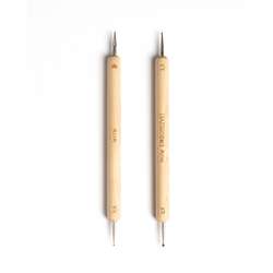 Lot de 2 double-pointes à gaufrer et à embosser Folia