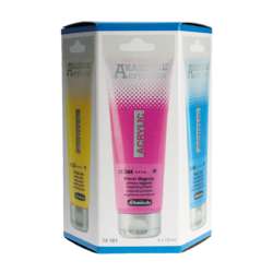 Set de 6 peintures acryliques Acrylcolor Schmincke