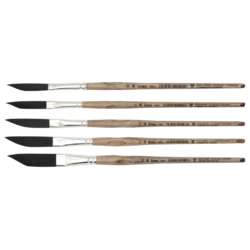 Pinceau Ergo Sharpy Allround pointe sabre, série 1863 Linéo