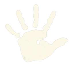 Peinture au doigt GERSTAECKER, Bouteille de 750 ml, Blanc