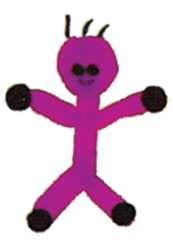 Feutre pour textile edding® 4500, Violet fluo