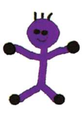 Feutre pour textile edding® 4500, Violet